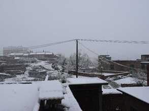 三月中旬的一场大雪突如其来，让人分外惊喜