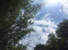 成都夏日的天空